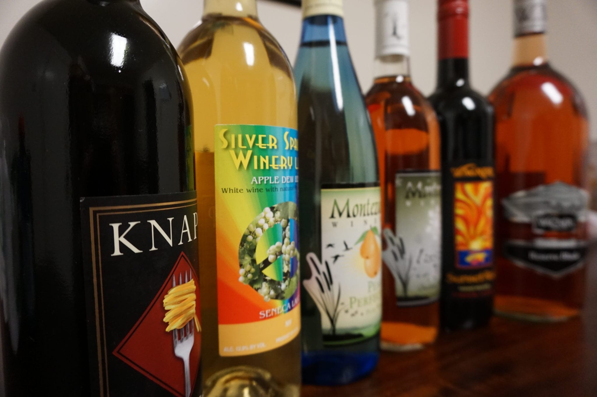 finger lakes wine bottles