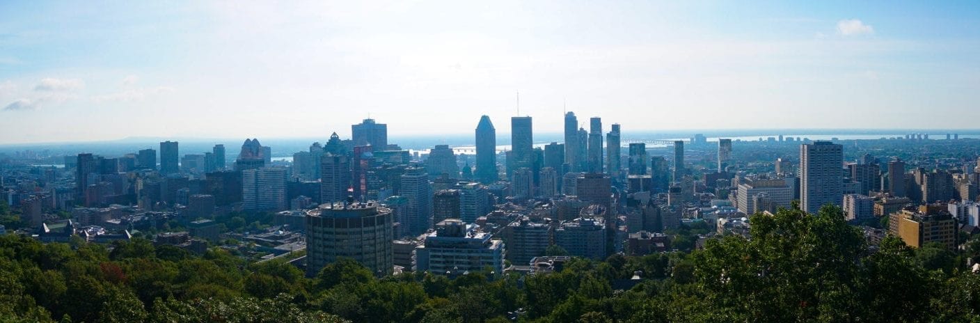 Montreal Panorama from Mont Royal