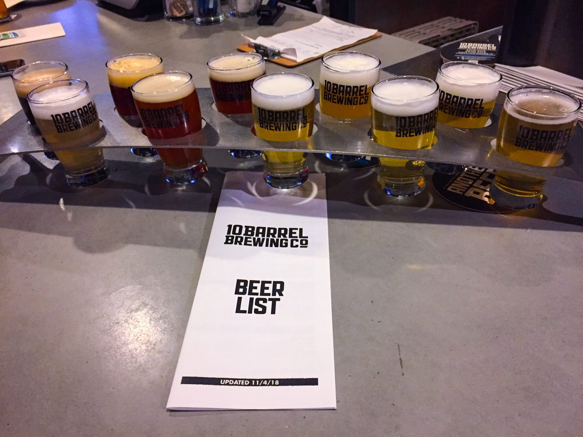 10 Barrel Brewing 10 Beer Sampler