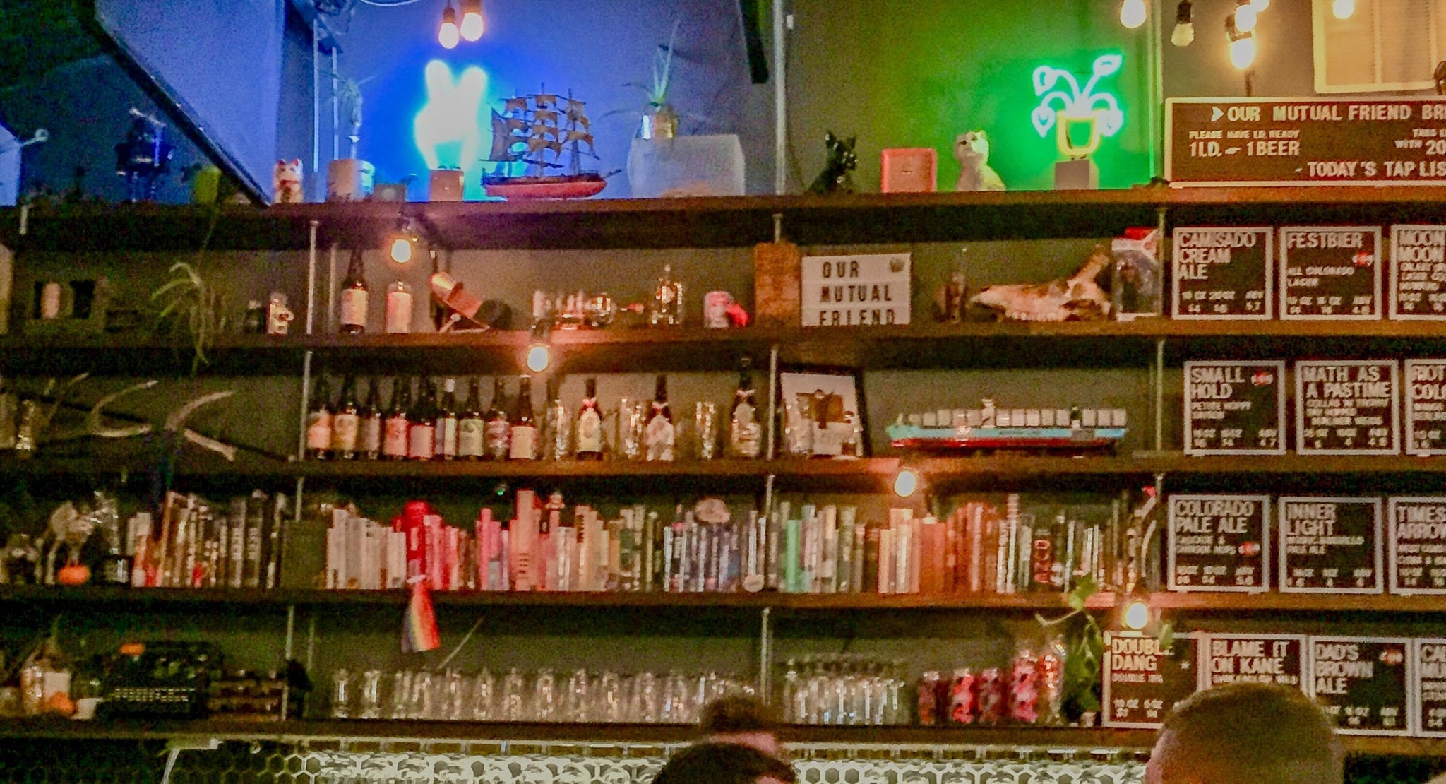 Taproom for Our Mutual Friend Brewing
