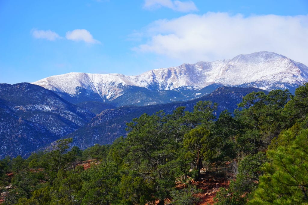 Snow-Capped Pikes Peak