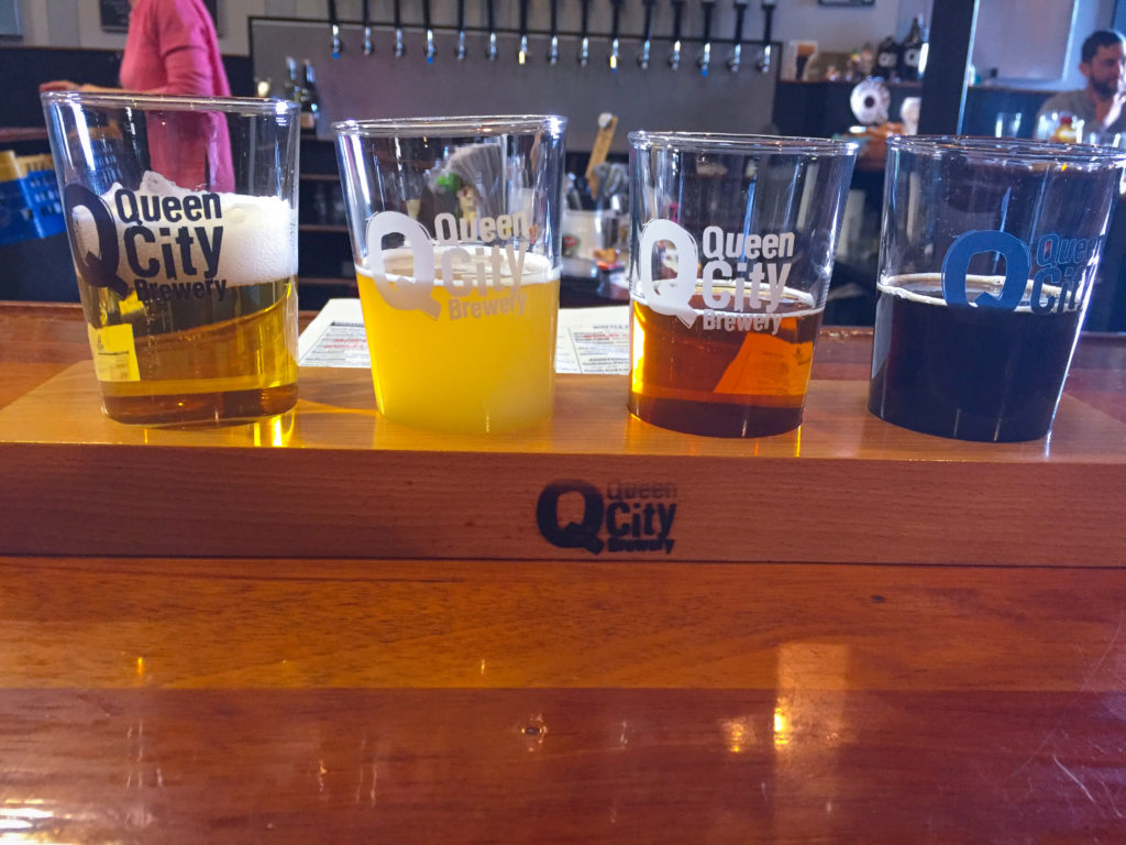 Queen City Brewery Flight